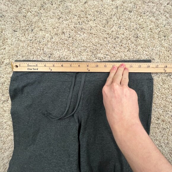 New Balance SweatPants Womens Medium Gray Stretch Athleisure Straight Leg - Picture 9 of 12